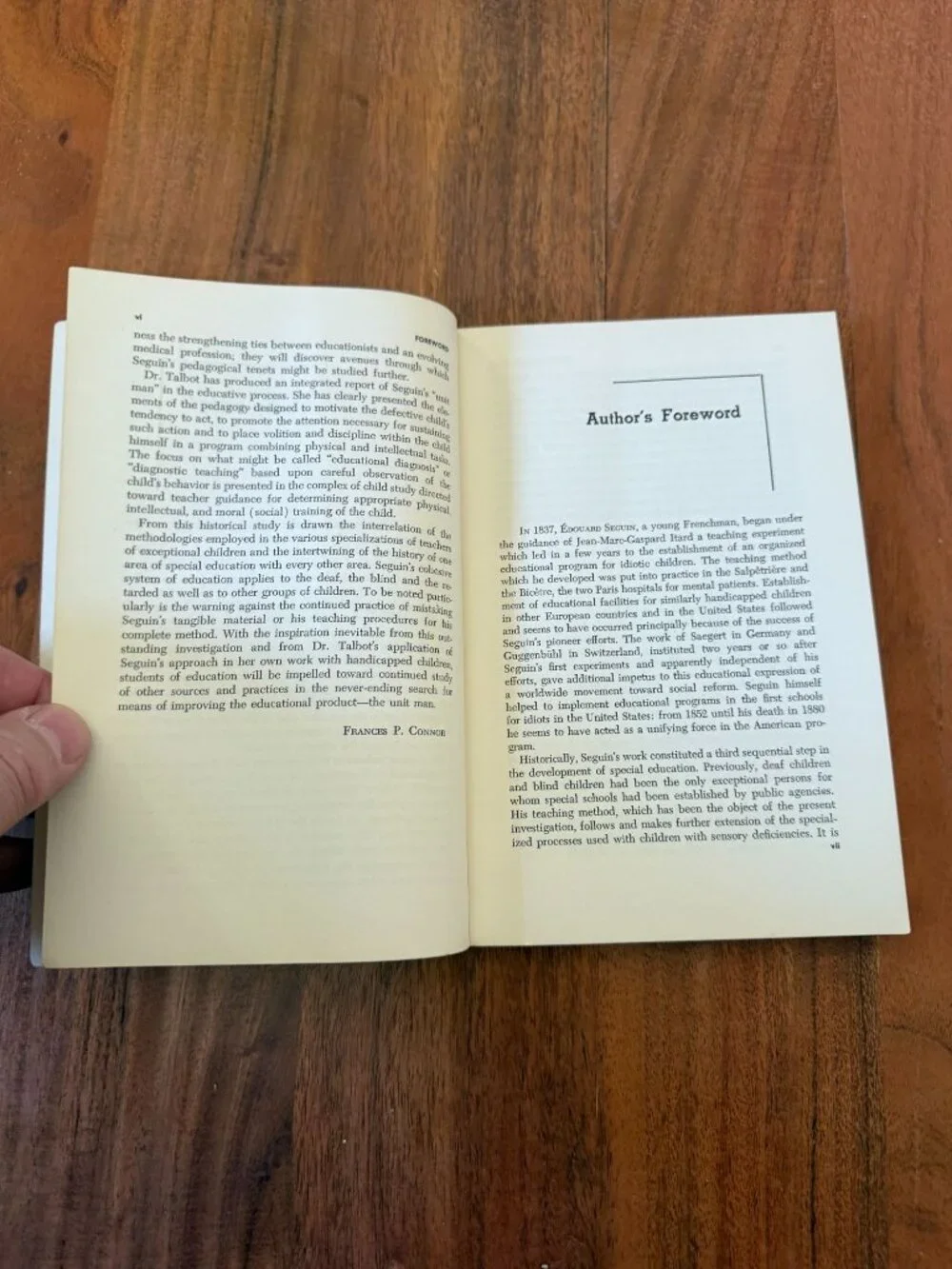 Edouard Seguin Special Education Study Treatment Children Mabel Talbot 1964 PB
